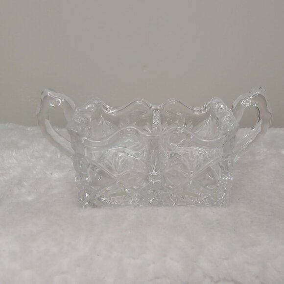 New in Box Clear Crystal Sugar Packet Holder with Dual Handles - Picture 5 of 5